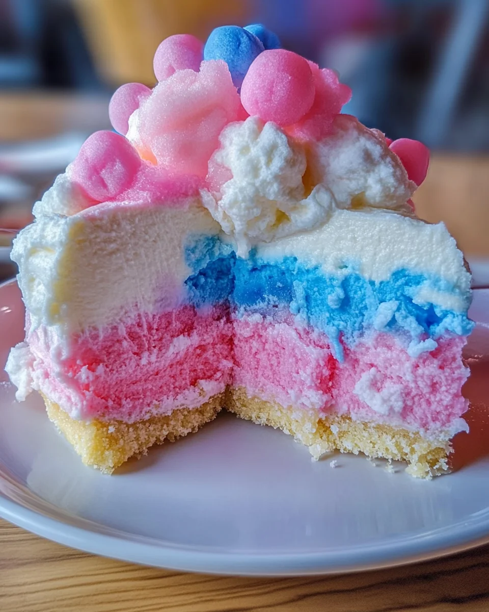 Cotton Candy Cheesecake Cotton