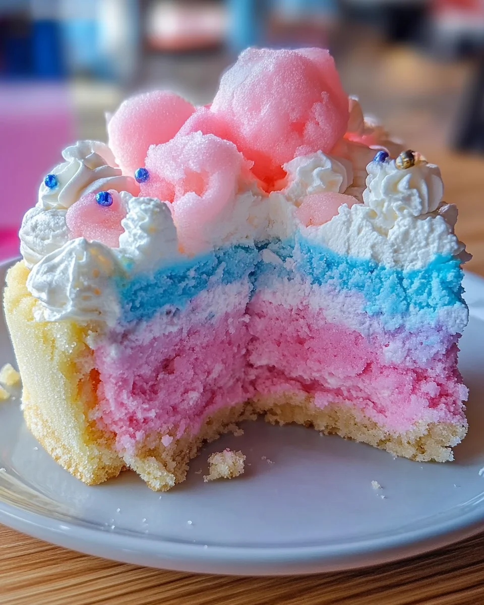 Cotton Candy Cheesecake Cotton
