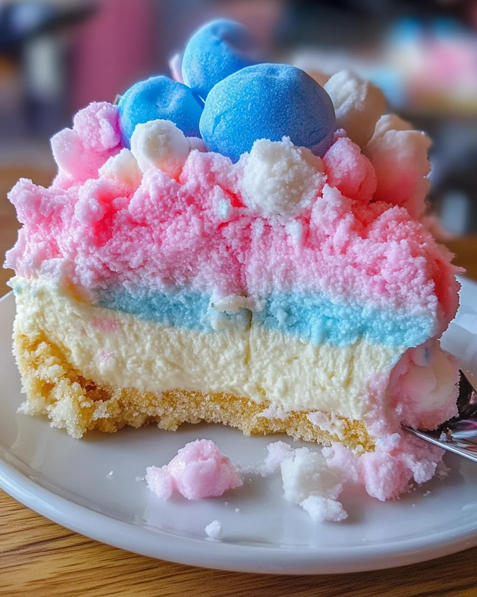 Cotton Candy Cheesecake Cotton