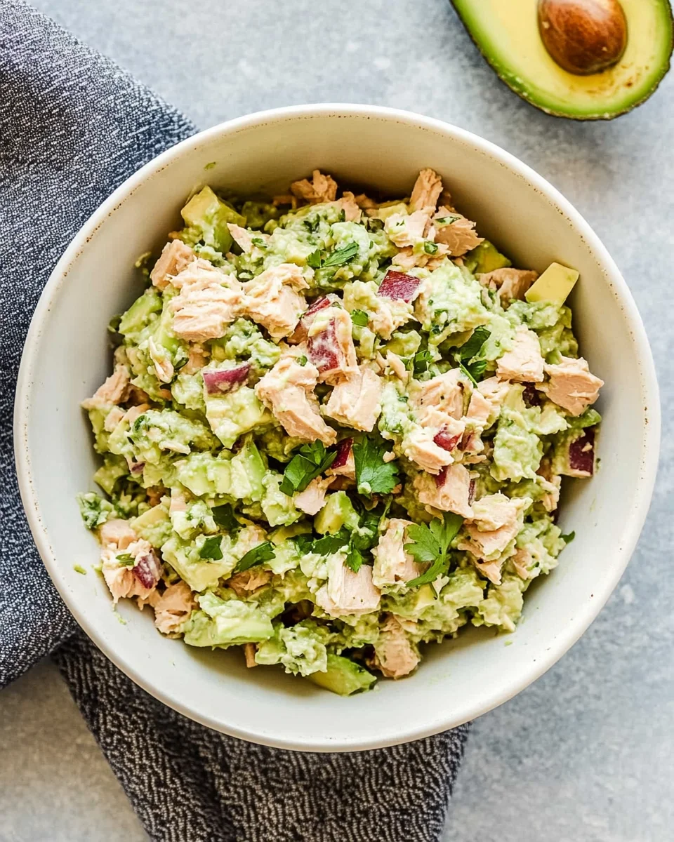 Creamy Avocado Tuna Salad 20 Creamy