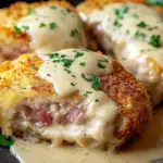 Creamy Chicken Cordon Bleu