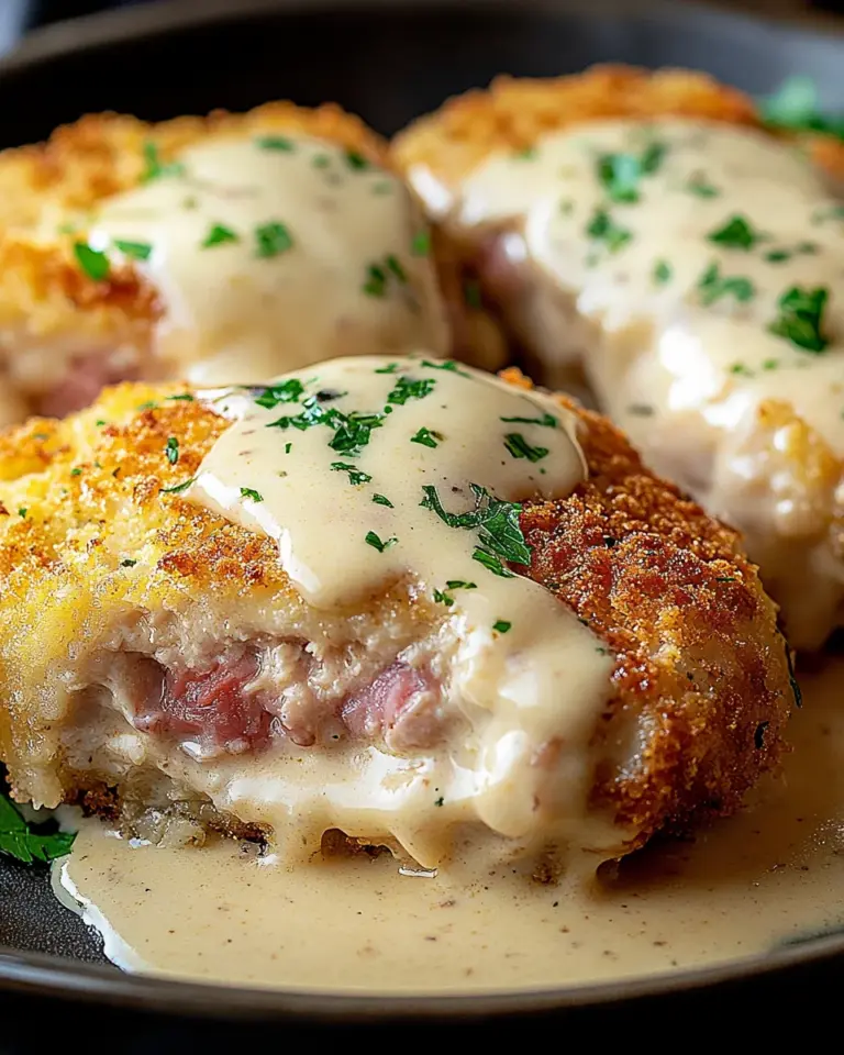 Creamy Chicken Cordon Bleu