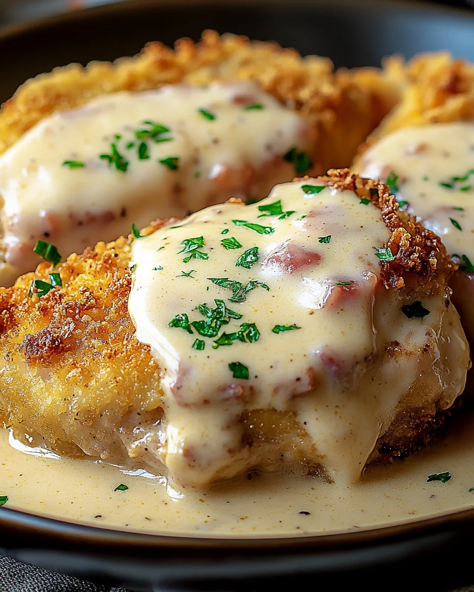 Creamy Chicken Cordon Bleu Creamy
