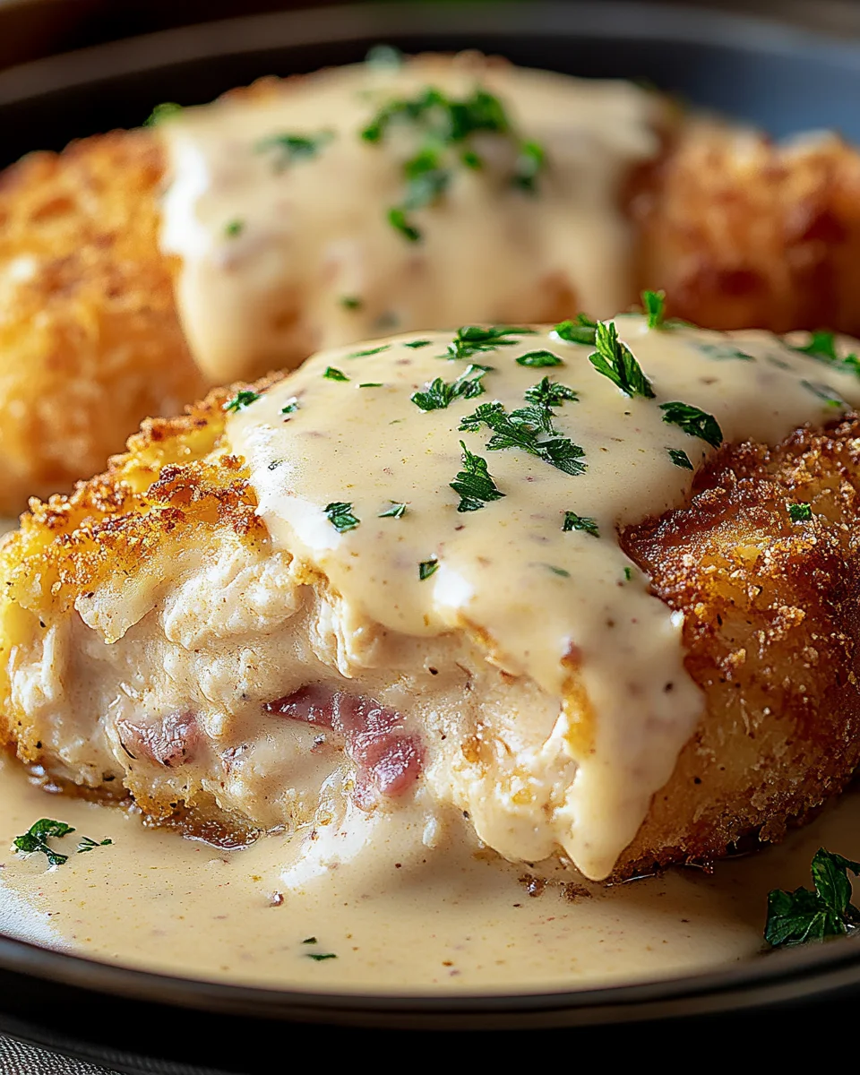 Creamy Chicken Cordon Bleu Creamy