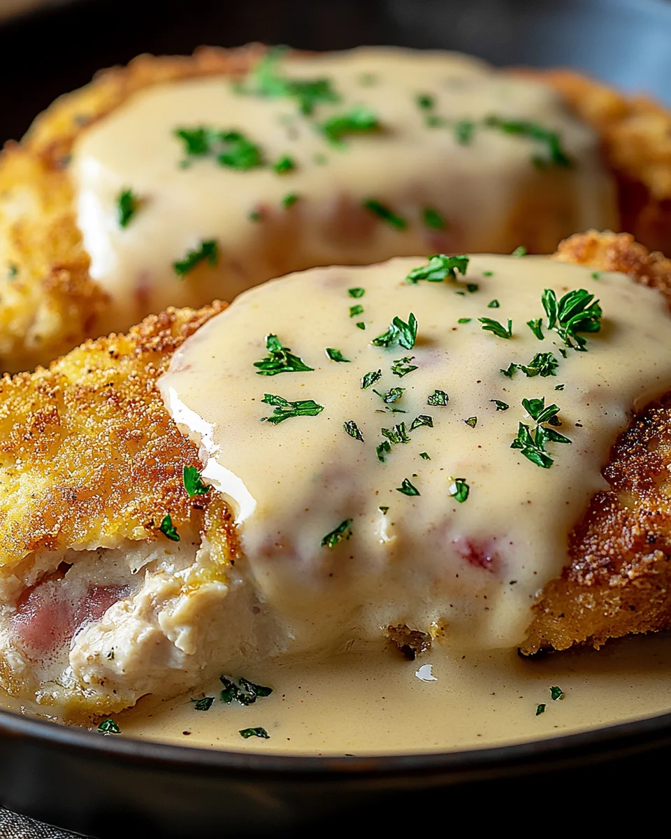 Creamy Chicken Cordon Bleu Creamy