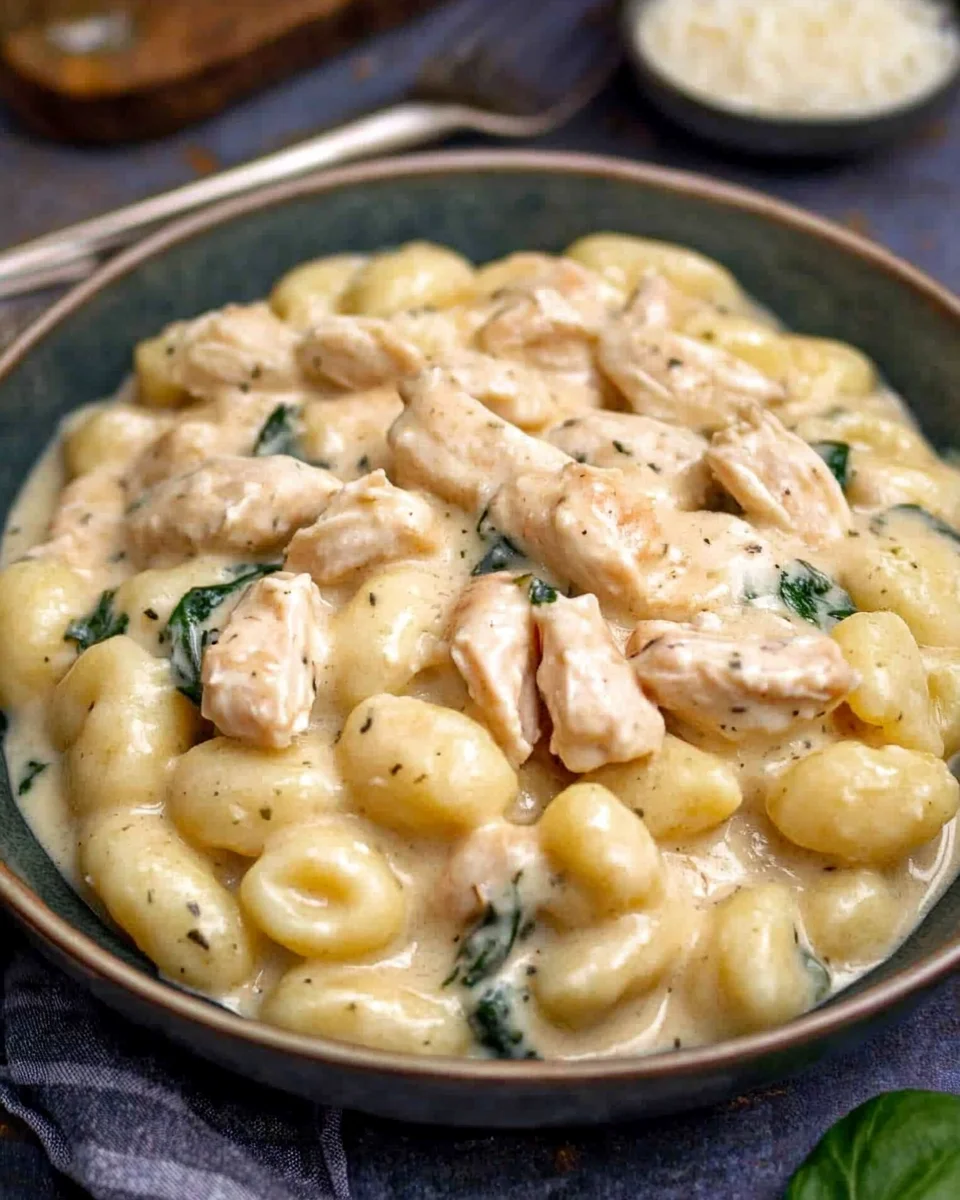 Creamy Chicken Gnocchi Creamy