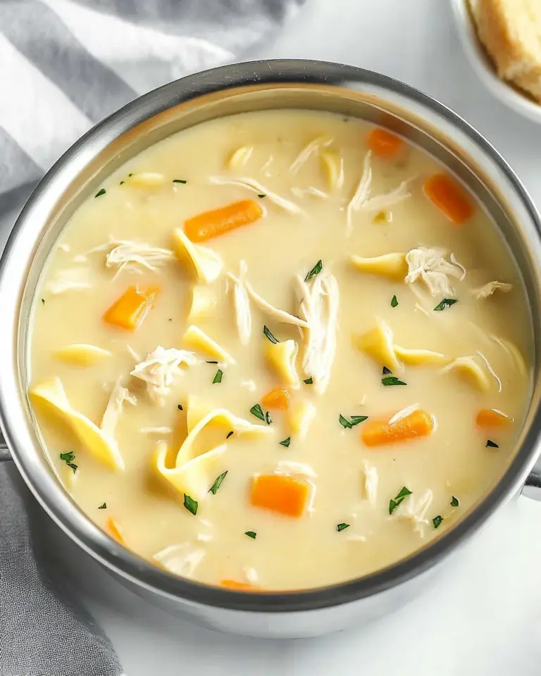 Creamy Chicken Noodle Soup