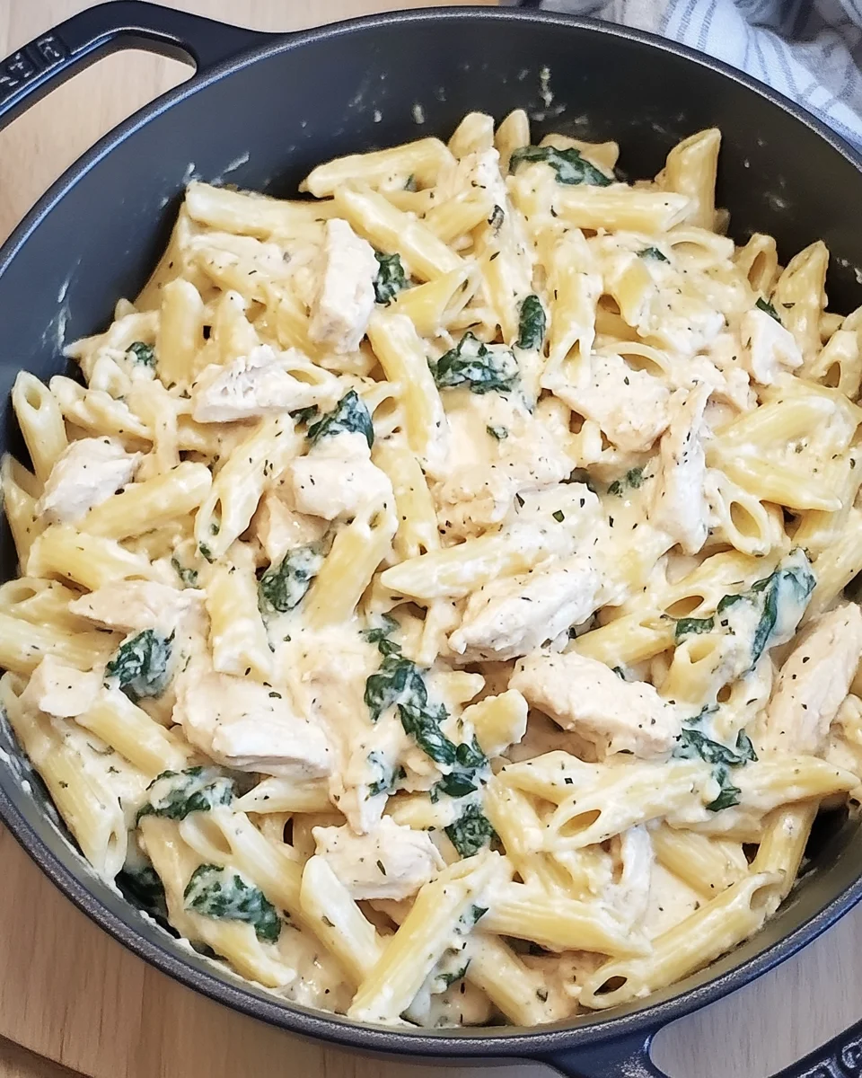 Creamy Chicken Ricotta Pasta Creamy
