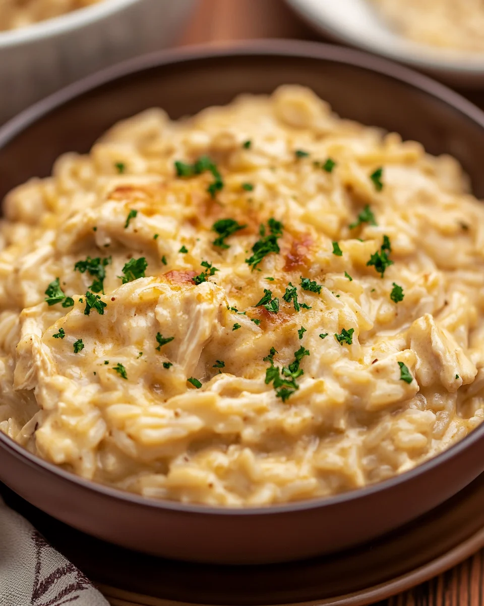 Creamy Chicken and Rice Casserole Creamy