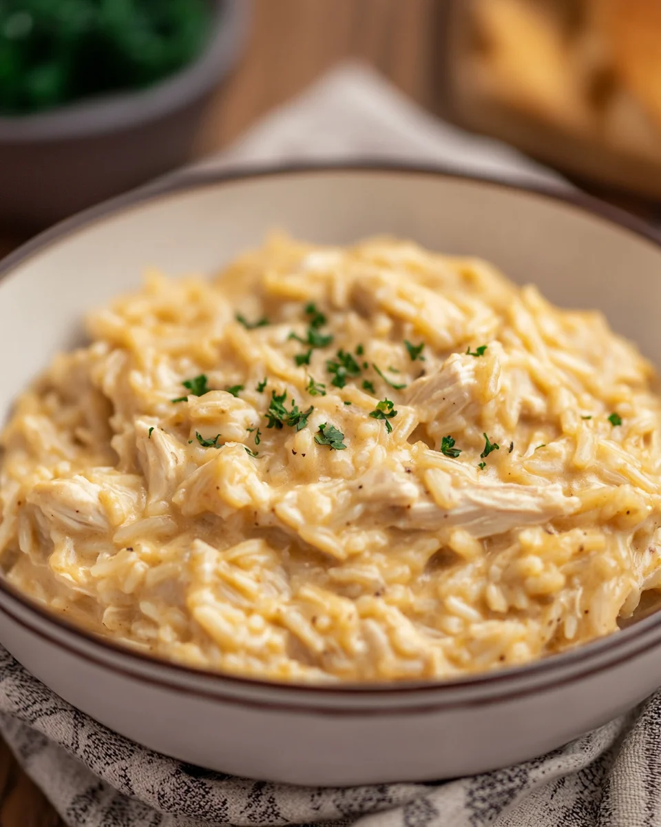 Creamy Chicken and Rice Casserole Creamy