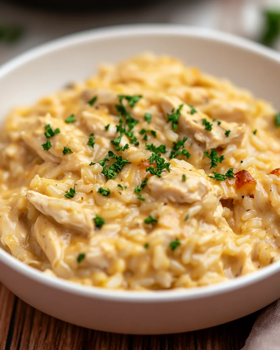 Creamy Chicken and Rice Casserole Creamy