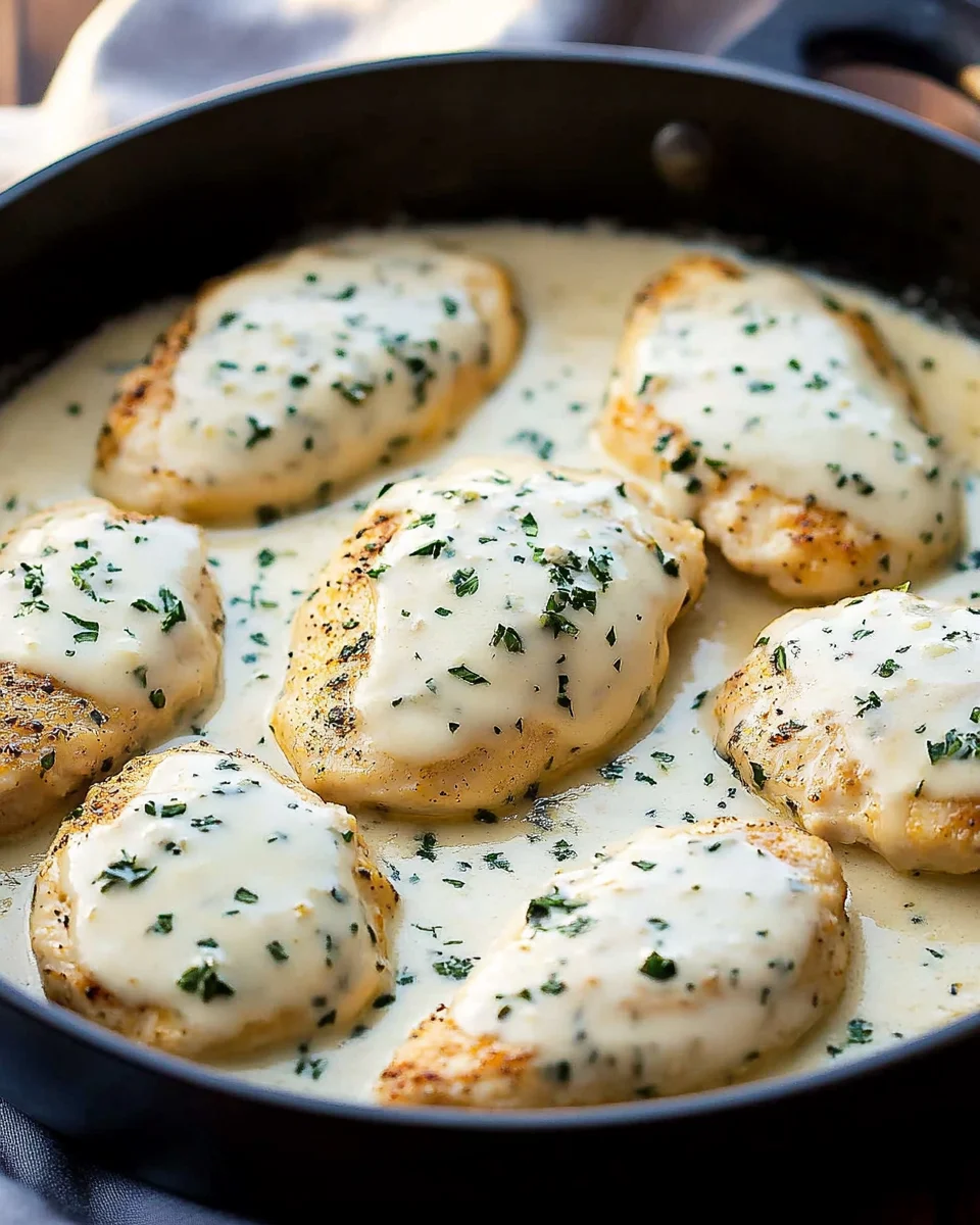 Creamy Garlic Parmesan Chicken Creamy
