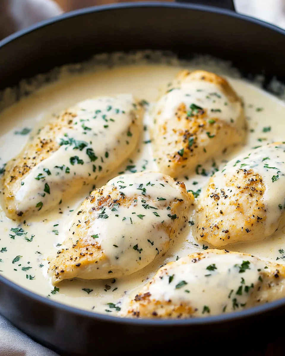 Creamy Garlic Parmesan Chicken Creamy