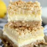 Creamy Lemon Cheesecake Crumb Bars