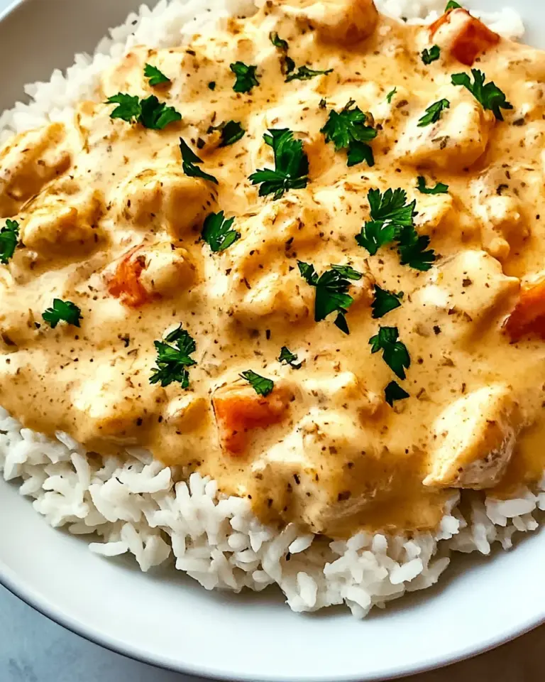 Creamy Smothered Chicken and Rice