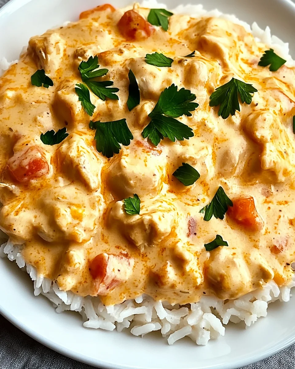 Creamy Smothered Chicken and Rice Creamy