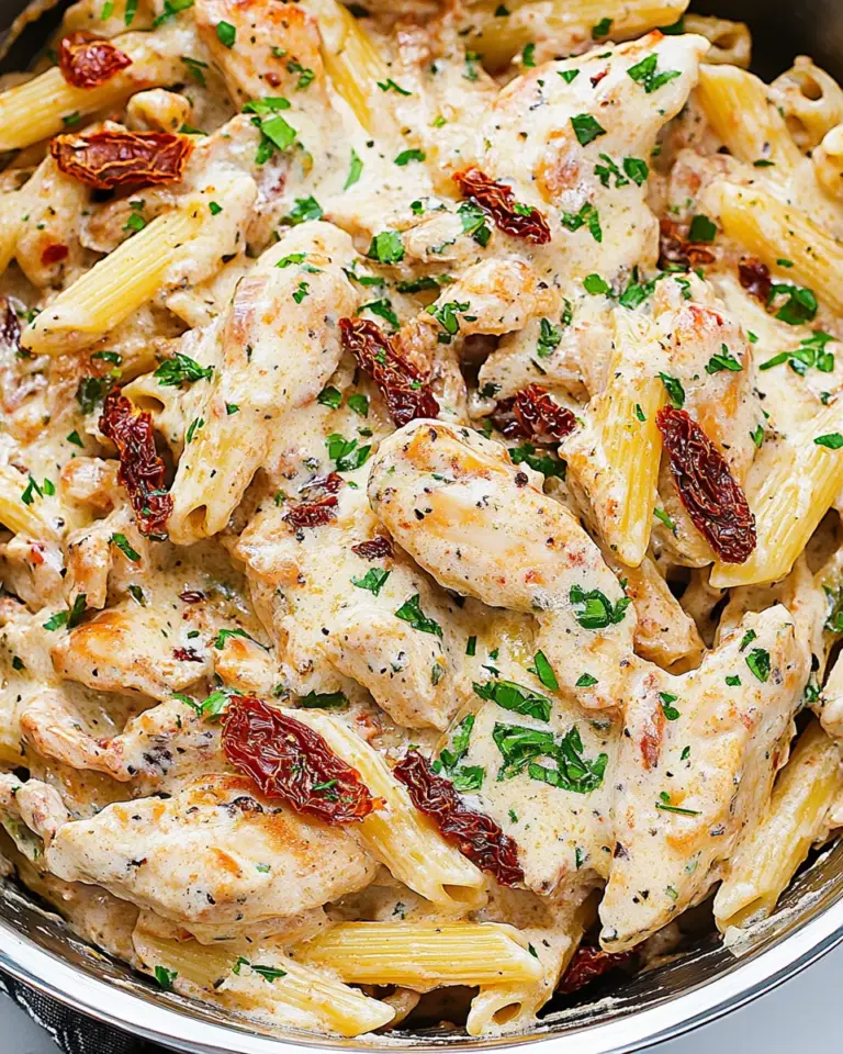 Creamy Sun-Dried Tomato Chicken Pasta