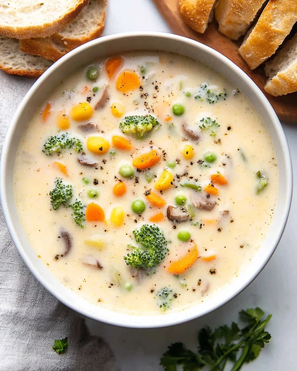Creamy Vegetable Soup Creamy