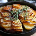 Crispy Balsamic-Thyme Potato Torte