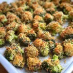 Crispy Cheese Baked Broccoli