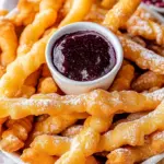 Crispy Funnel Cake Sticks
