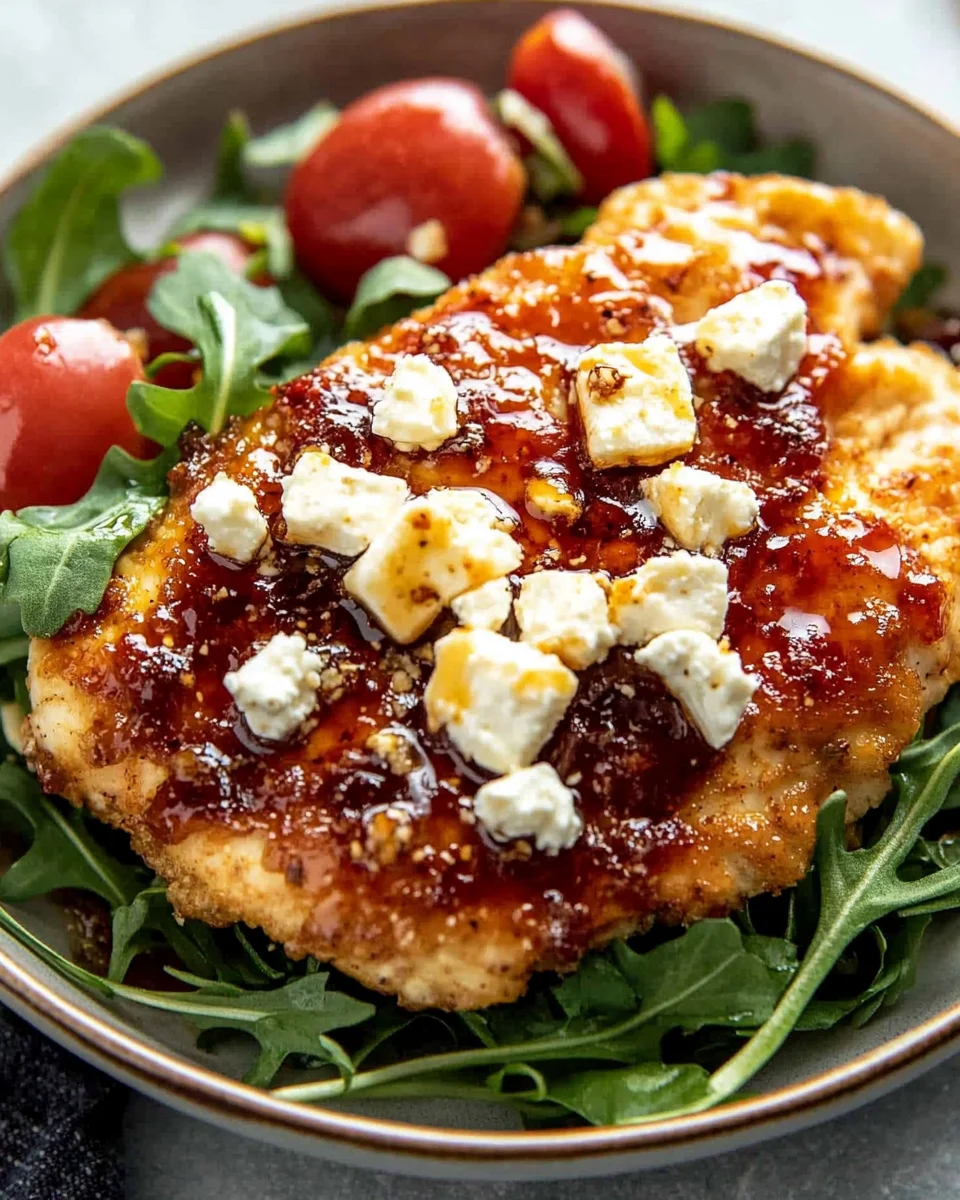 Crispy Hot Honey Feta Chicken Crispy