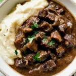 Crock Pot Beef Tips and Gravy