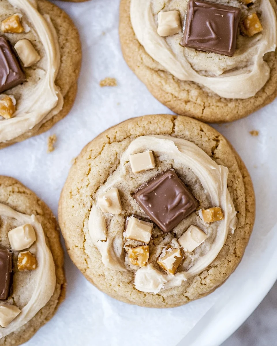 Crumbl Snickers Peanut Butter Cookies Crumbl