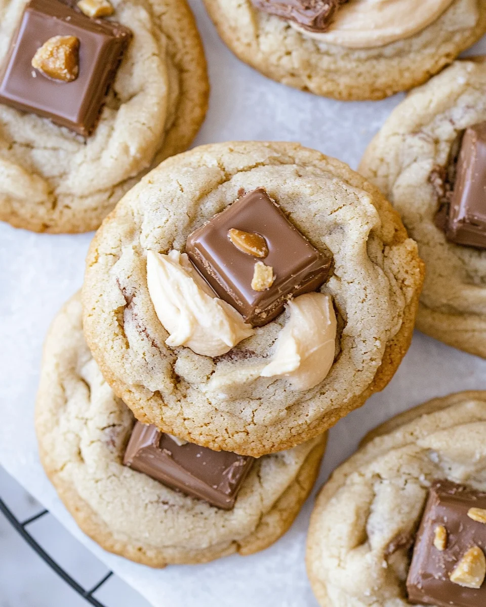 Crumbl Snickers Peanut Butter Cookies Crumbl