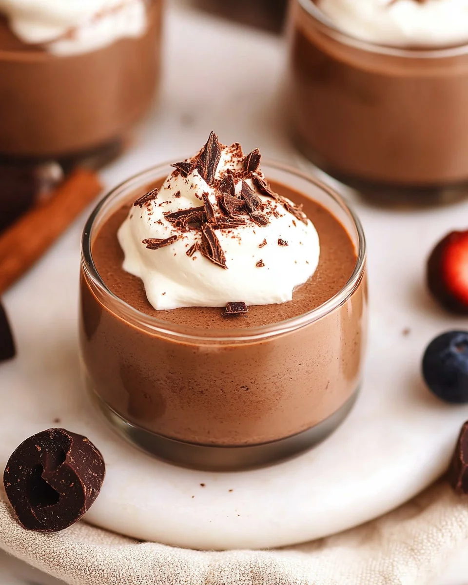 Easy 2-Ingredient Chocolate Mousse Easy 2-Ingredient Chocolate Mousse