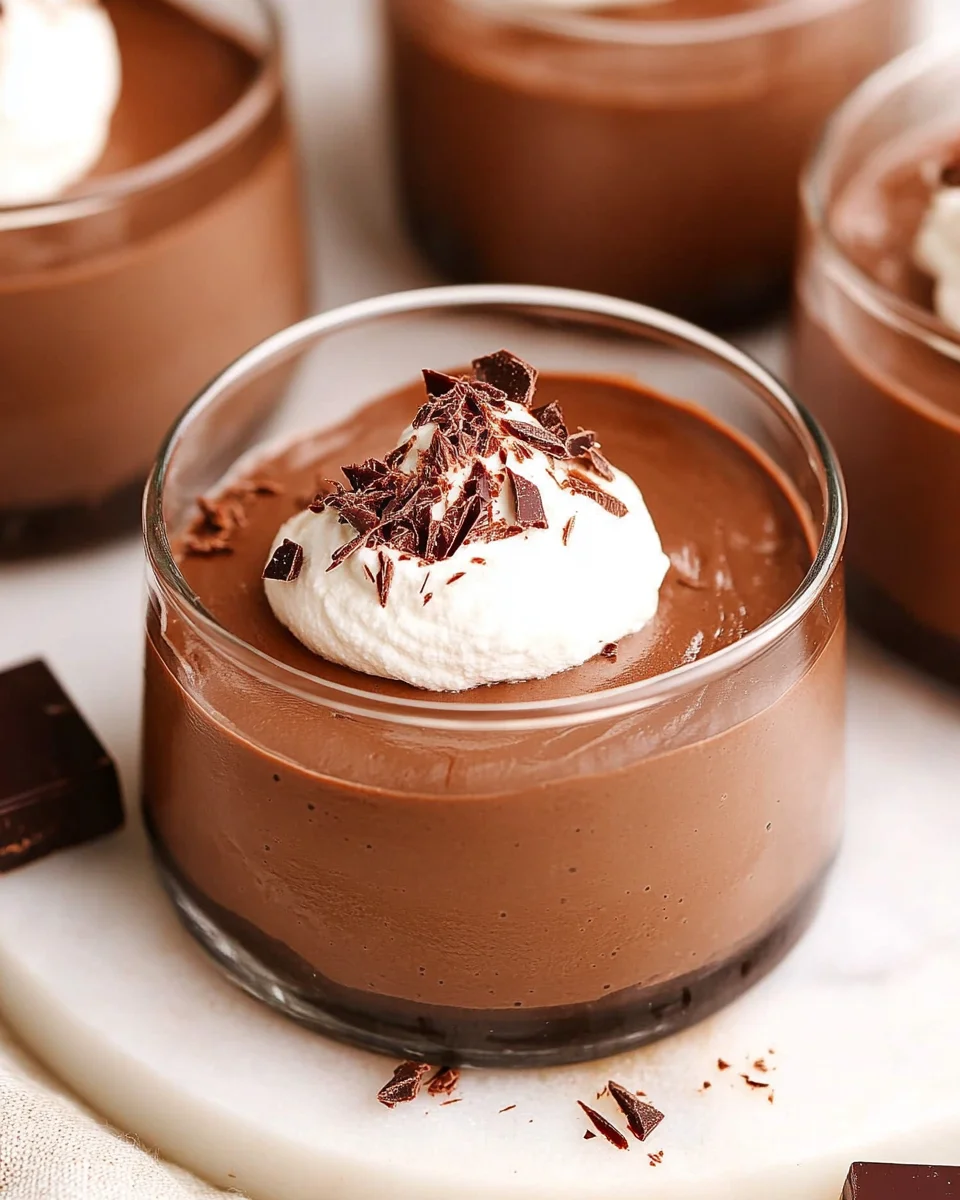 Easy 2-Ingredient Chocolate Mousse Easy