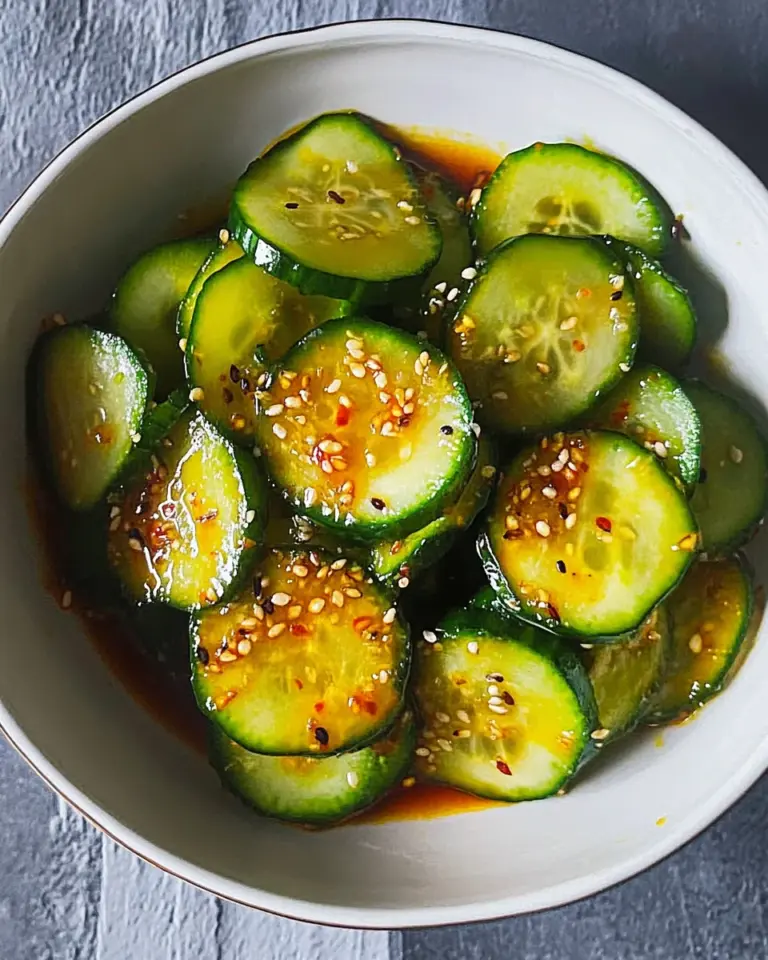 Easy Asian Cucumber Salad