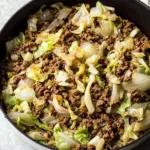 Easy Asian Ground Beef and Cabbage Stir Fry