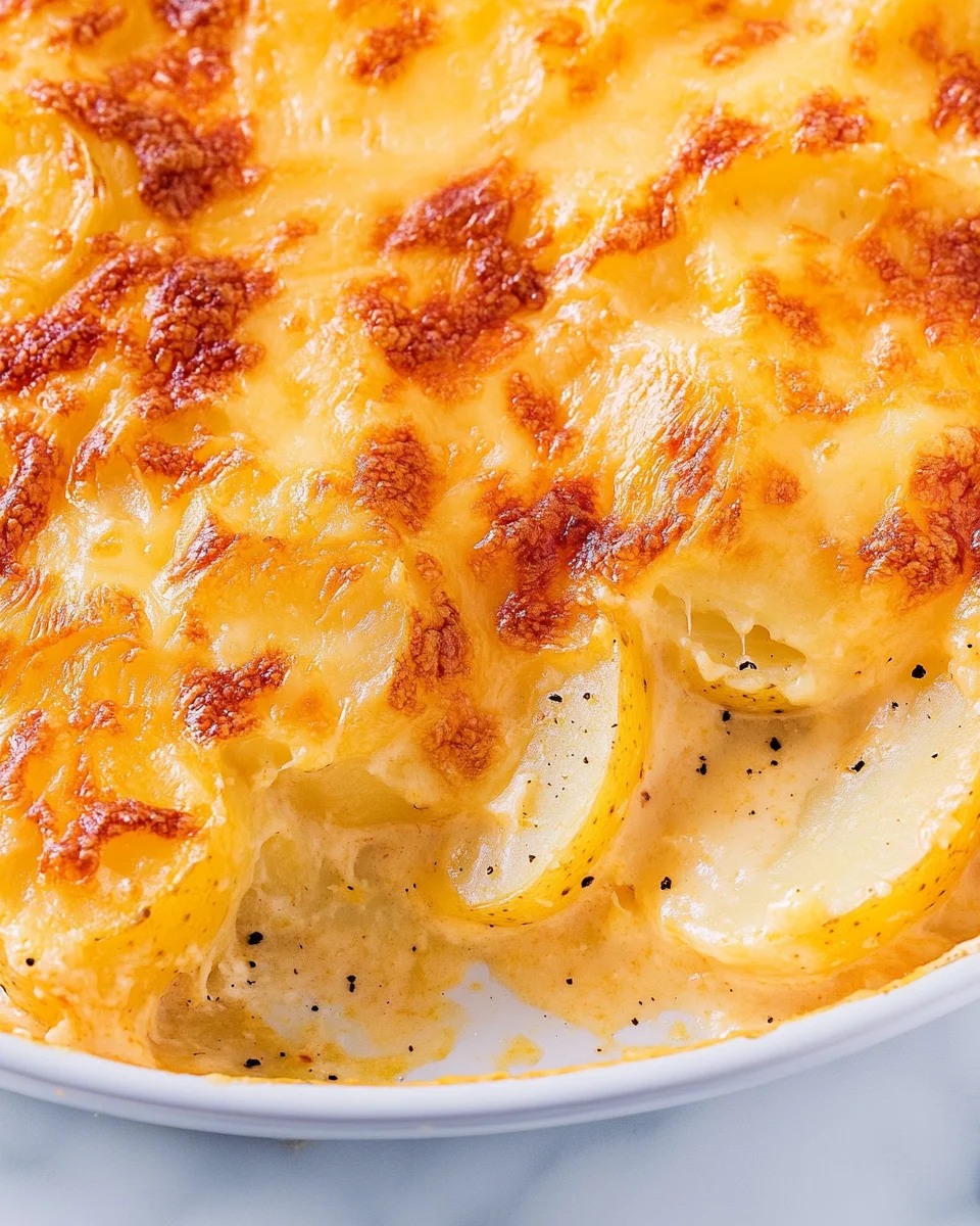 Easy Cheesy Scalloped Potatoes