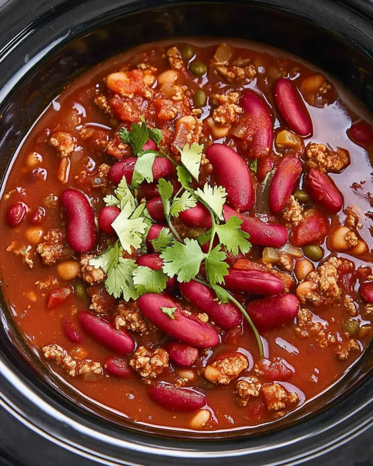 Easy Crockpot Chili