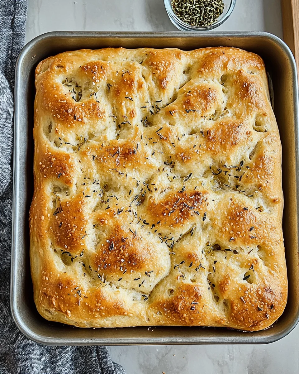 Easy Homemade Focaccia Bread 20 Easy