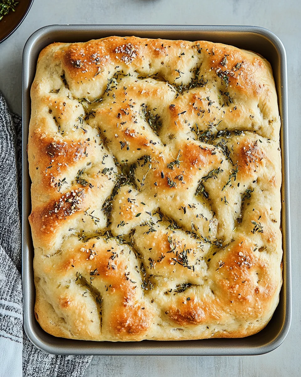 Easy Homemade Focaccia Bread 21 Easy
