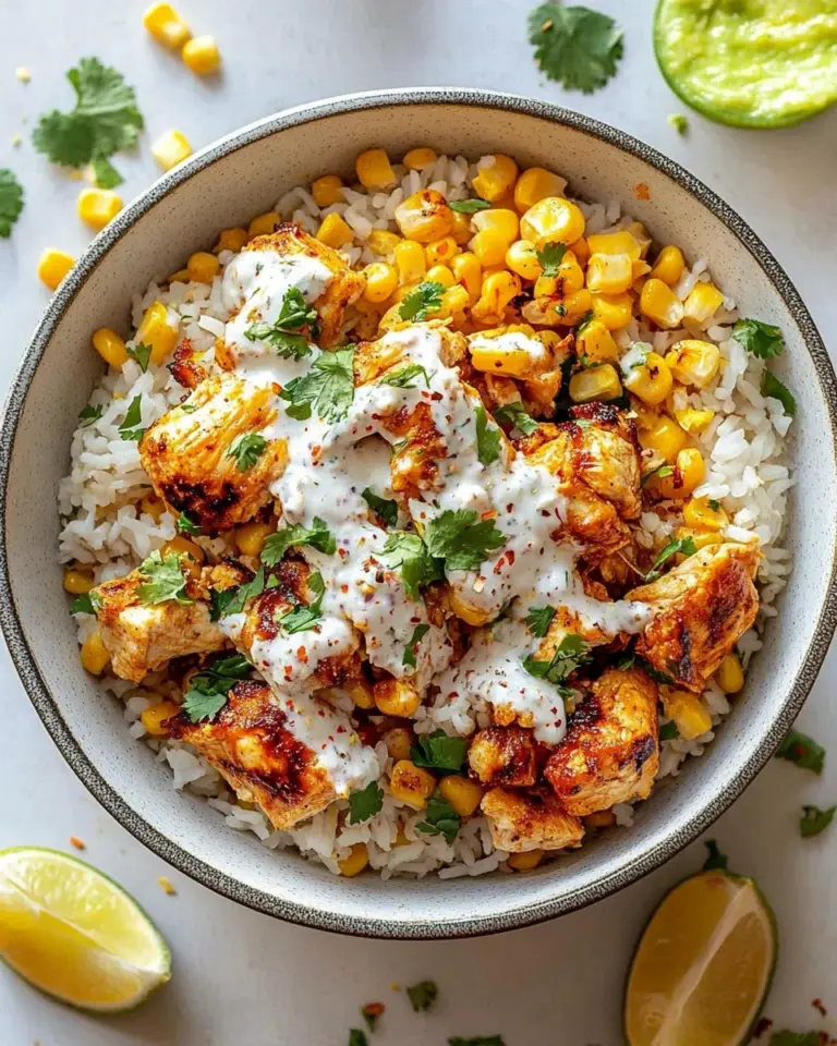 Easy Street Corn Chicken Rice Bowl