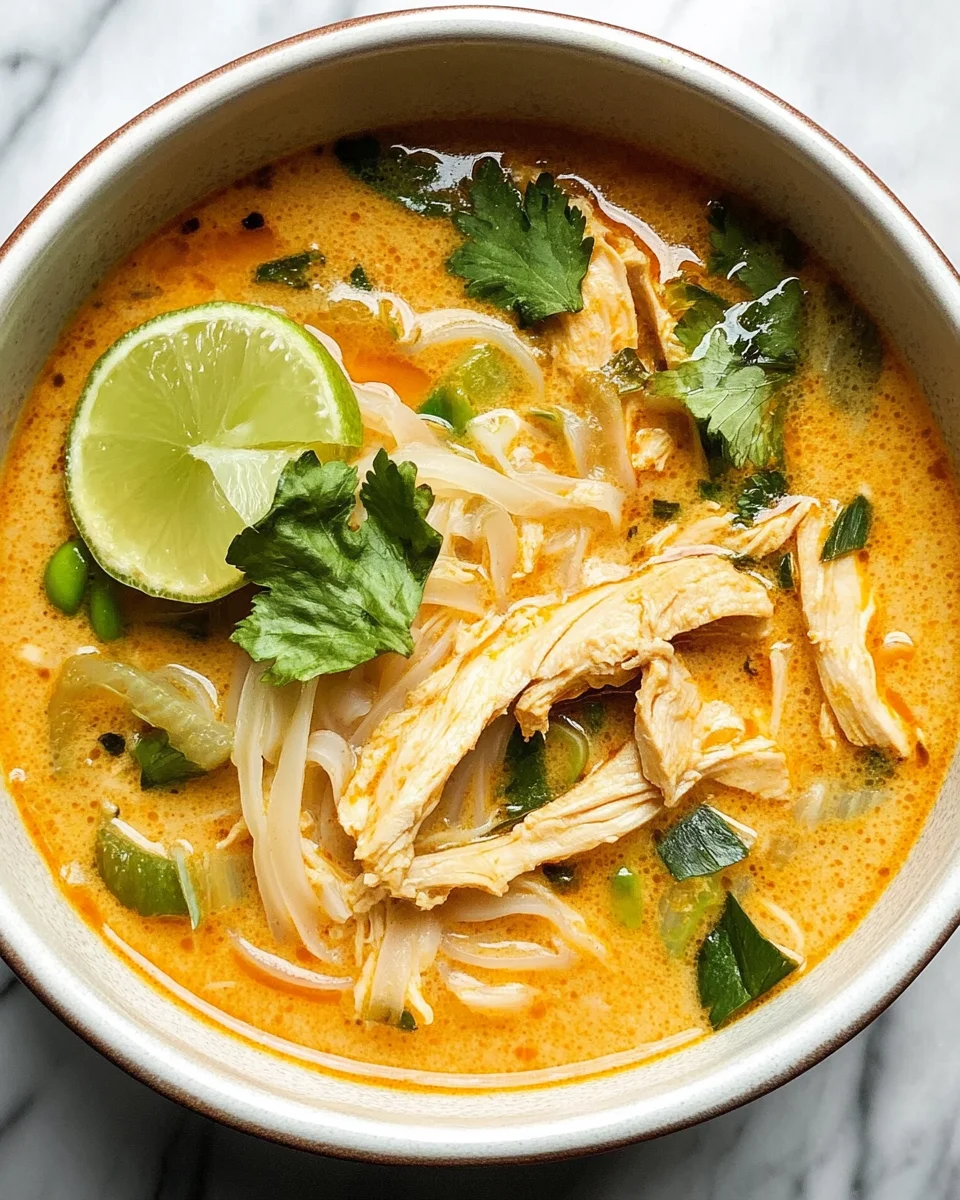 Easy Thai Chicken Curry Soup Easy Thai Chicken Curry Soup