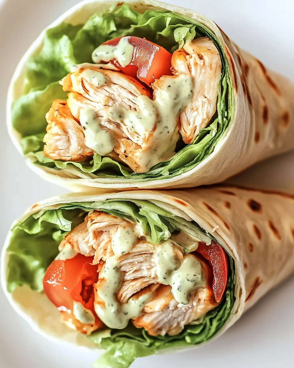 Flavorful Rotisserie Chicken Wraps Flavorful