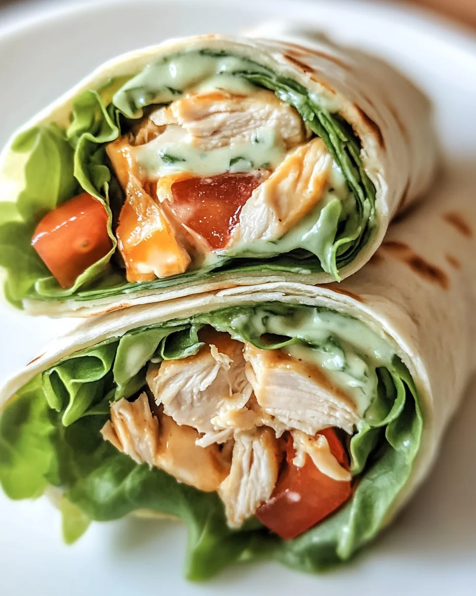 Flavorful Rotisserie Chicken Wraps Flavorful