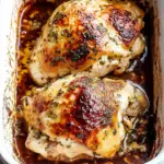 French Onion Stuffed Chicken Casserole