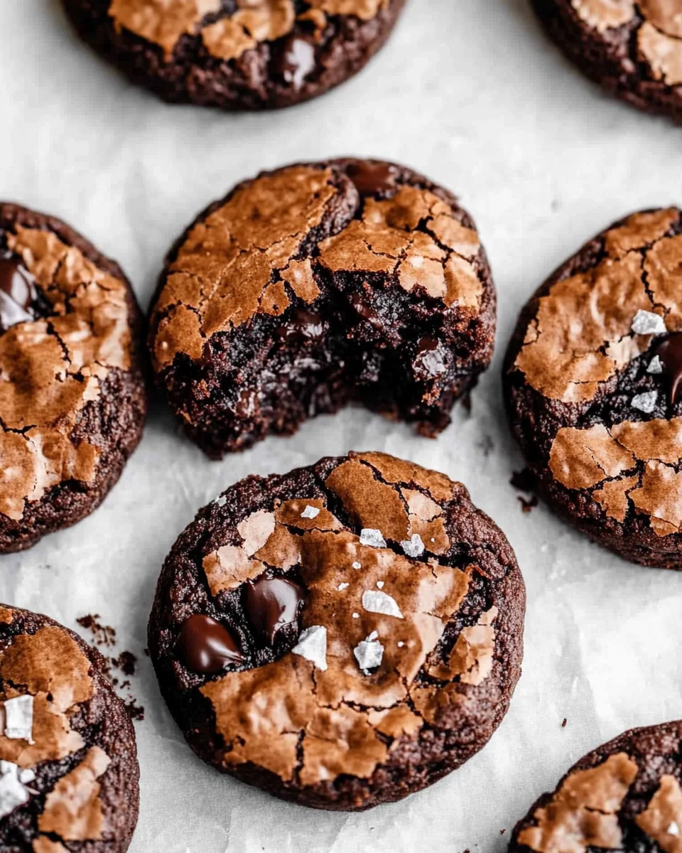 Fudgy Chewy Brookies (Browkies) Fudgy