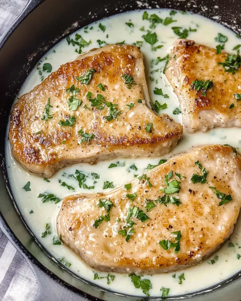 Garlic Parmesan Pork Chops