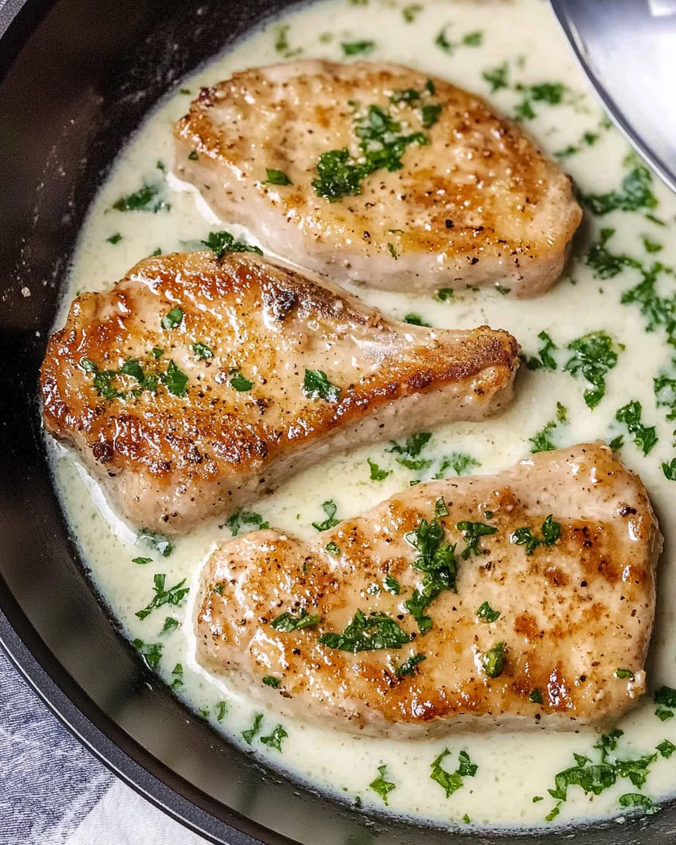 Garlic Parmesan Pork Chops Garlic