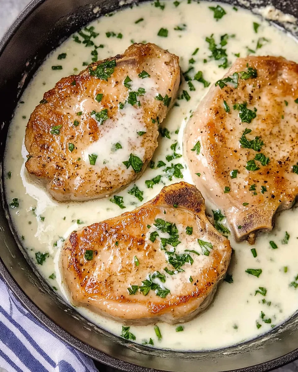 Garlic Parmesan Pork Chops Garlic