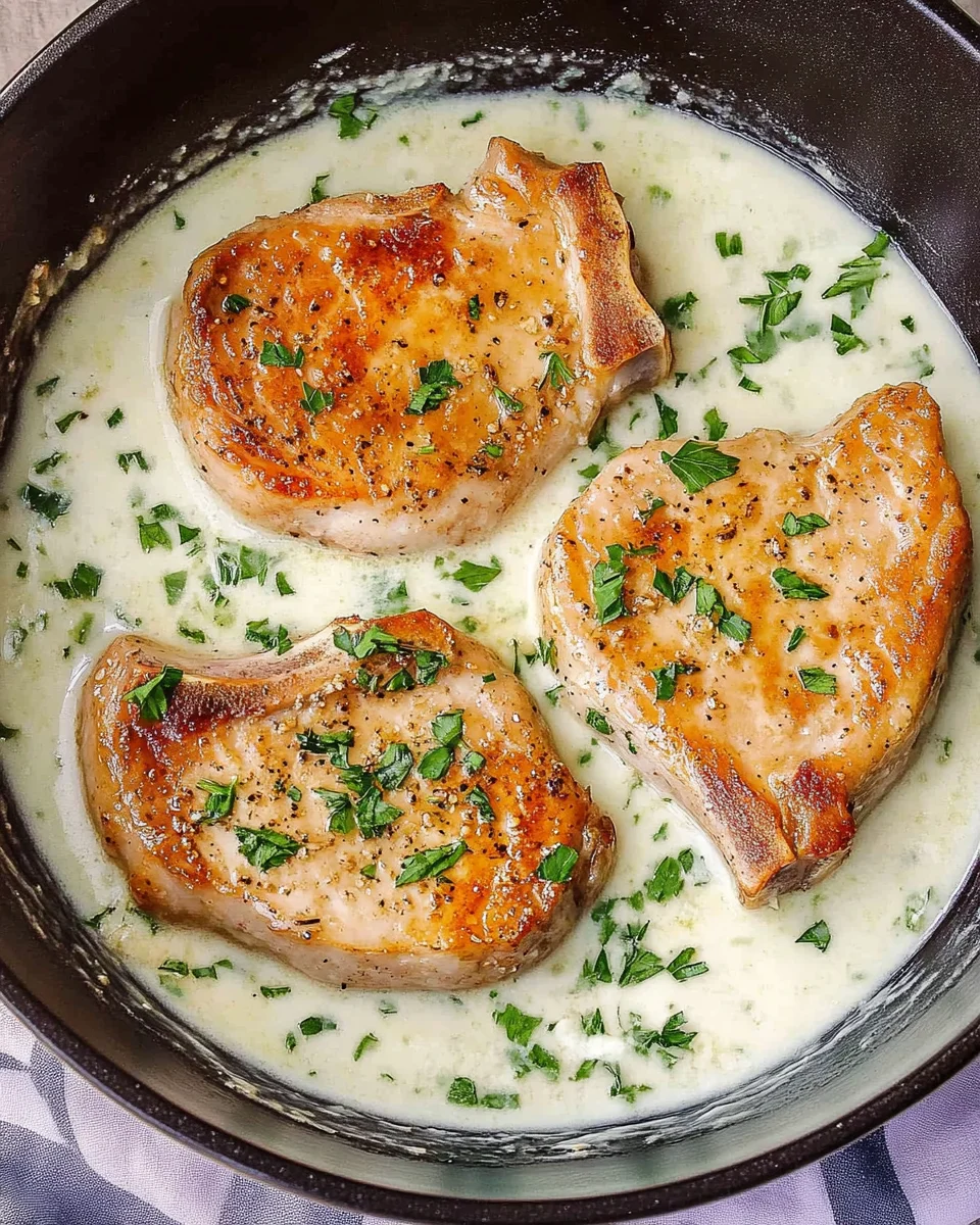Garlic Parmesan Pork Chops Garlic