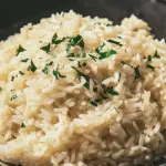 Garlic Parmesan Rice