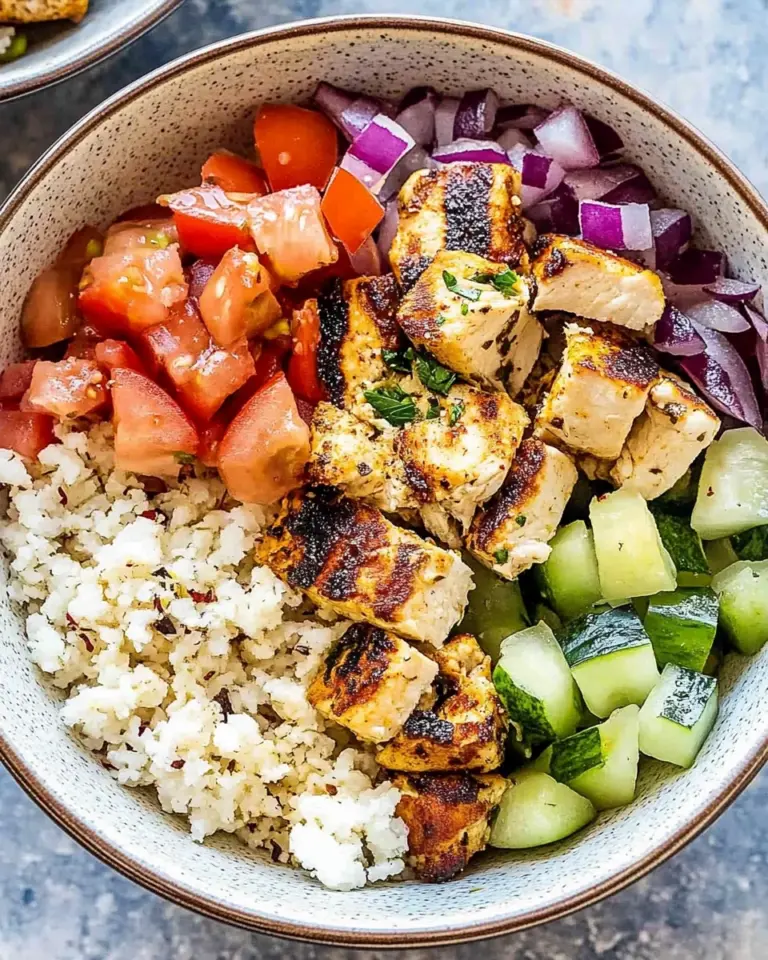 Greek Chicken Bowl