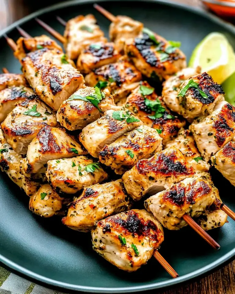 Greek Chicken Souvlaki